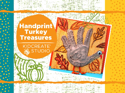 Handprint Turkey Treasures Workshop (2-6 Years)